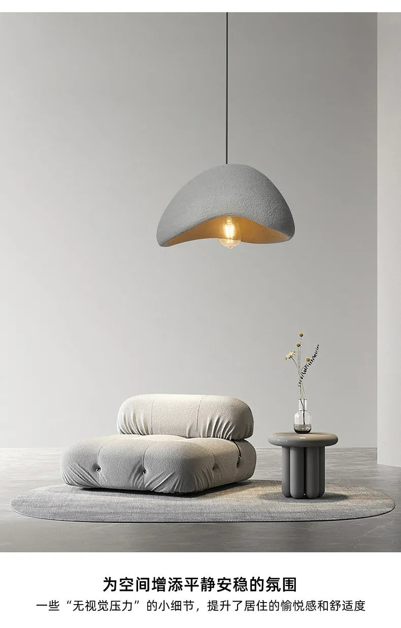 Japanese Wabi Sabi Chandelier Modern Minimalist light