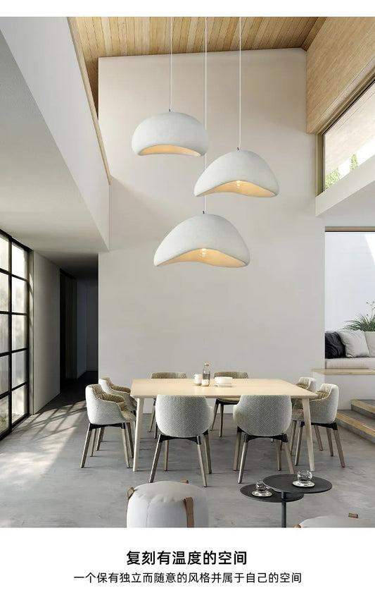 Japanese Wabi Sabi Chandelier Modern Minimalist light